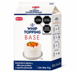 Crema Whip Topping Base Galón - Materias Primas Panadería y Pastelería