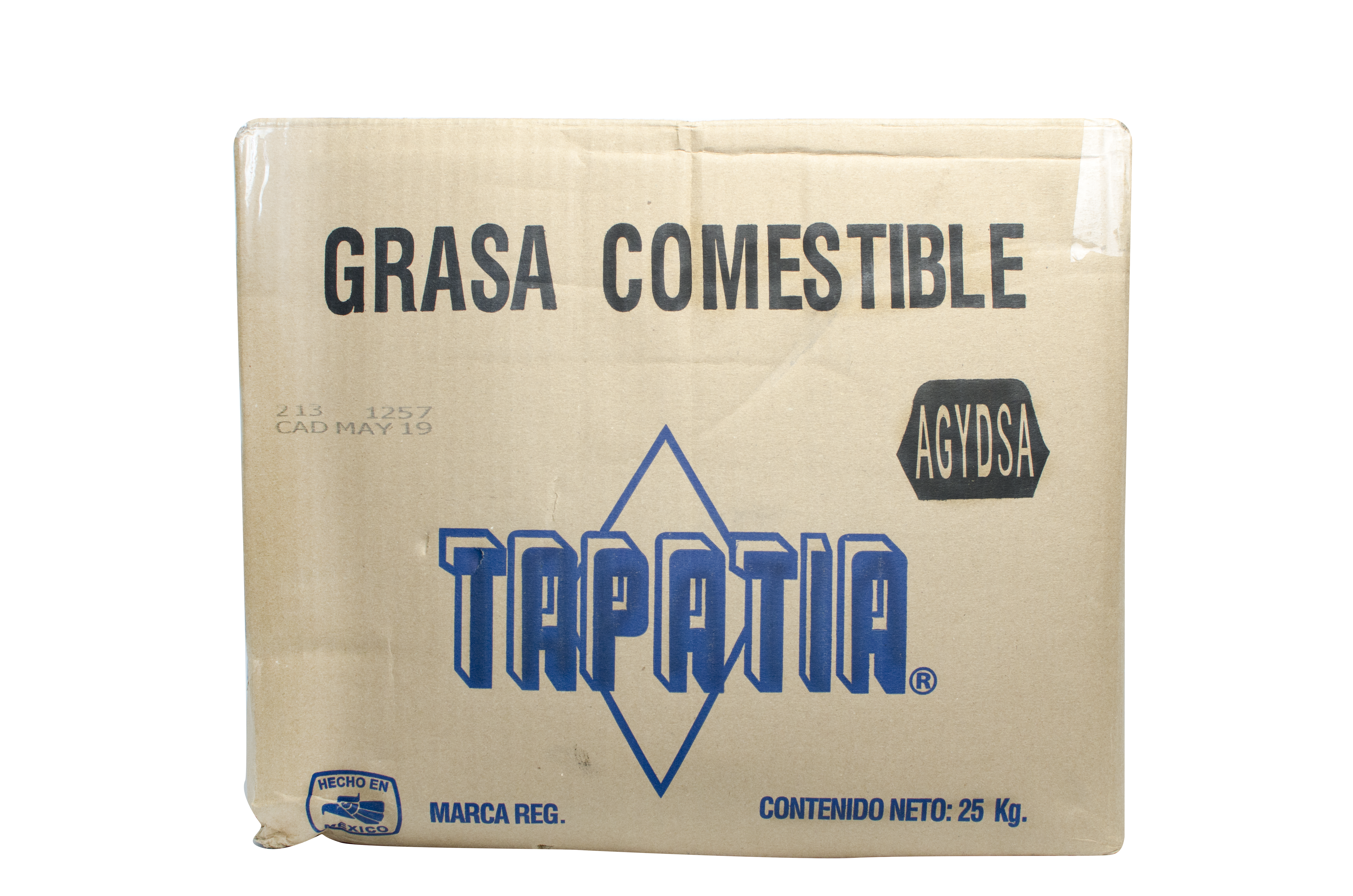 Manteca Tapatia Caja 25kg - Materias Primas Panadería y Pastelería